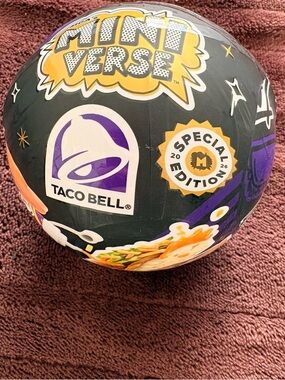 Mini Verse Special Edition Playset Ball - Black & Purple